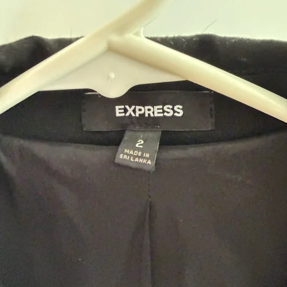 Express Women's Classic Black Suit Jacket - Picture 2 of 9